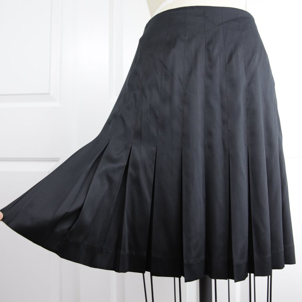Martin+Osa Silk Pleated skirt